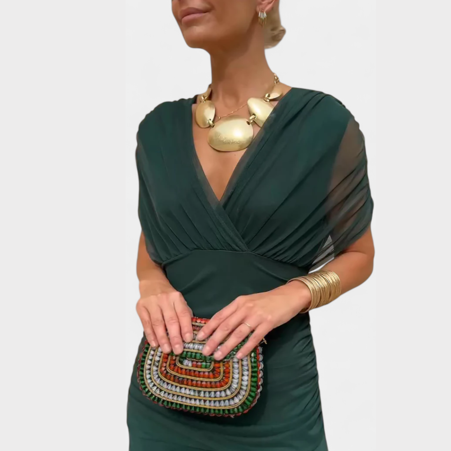 Laura | Dame Off Shoulder Elegant Aftenkjole