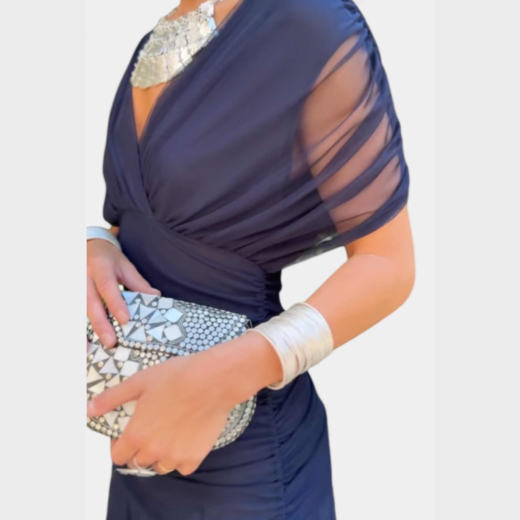 Laura | Dame Off Shoulder Elegant Aftenkjole