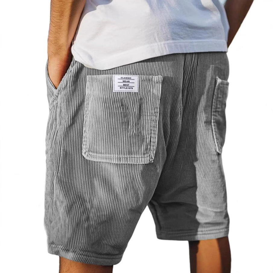 Michael ™ | Ribbede fritidsshorts