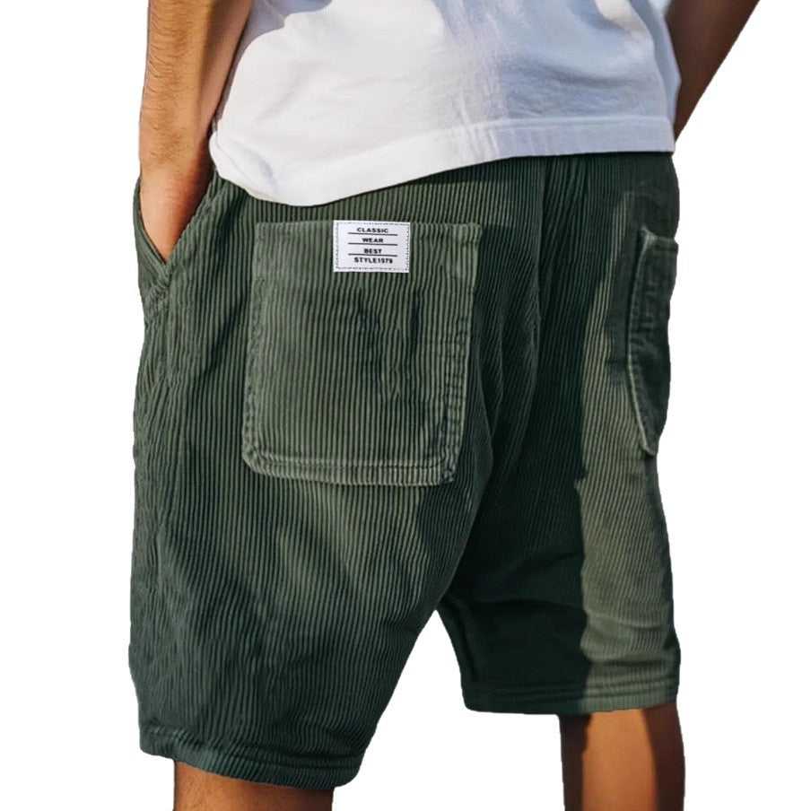 Michael ™ | Ribbede fritidsshorts