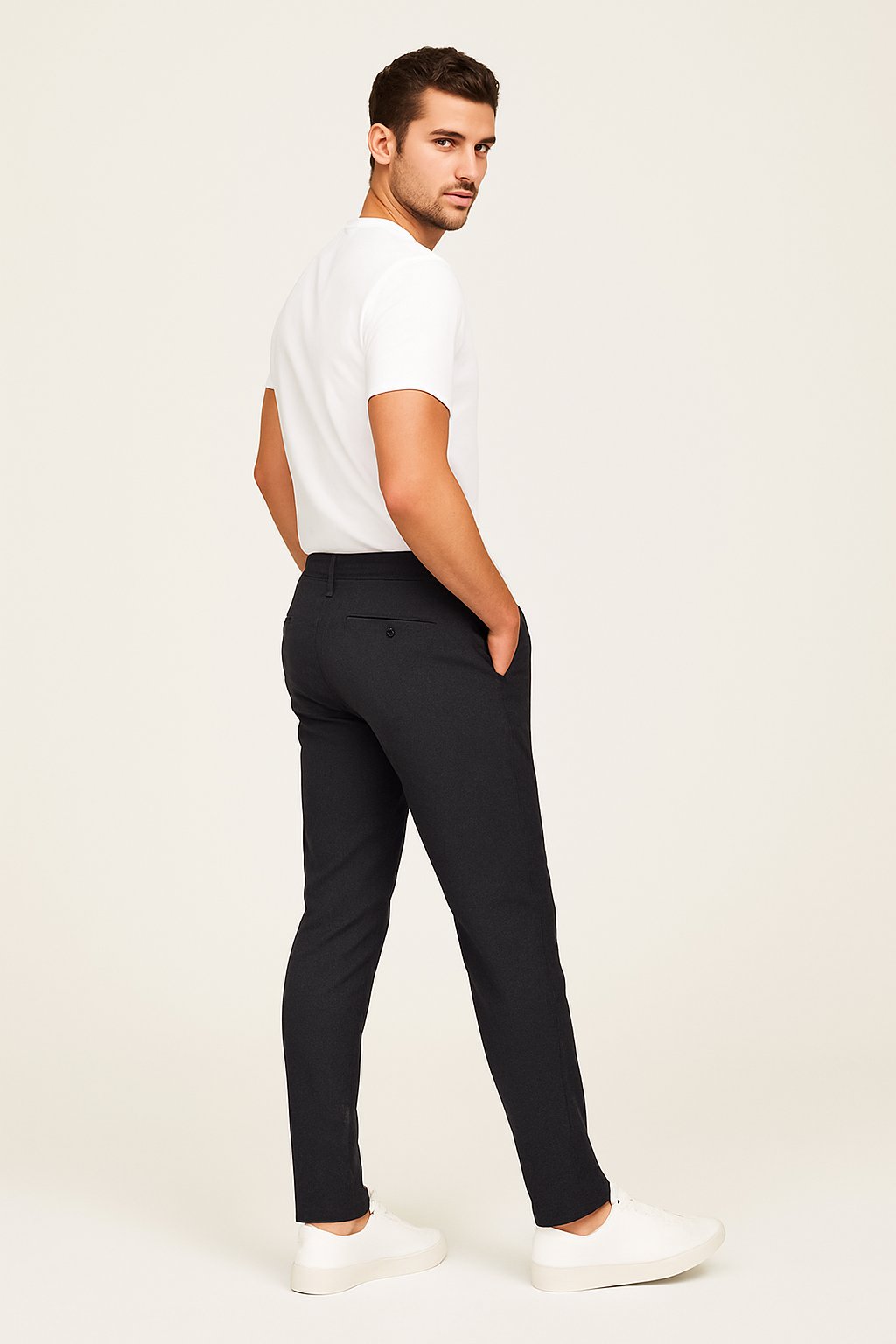 Christian | Herre Skræddersyede Slim-Fit Chino Bukser
