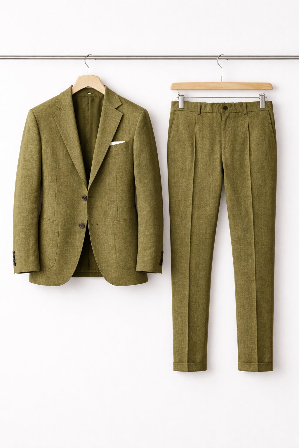 Alfred | Herre Slim-Fit Two-Piece Set Struktureret Businesskjole