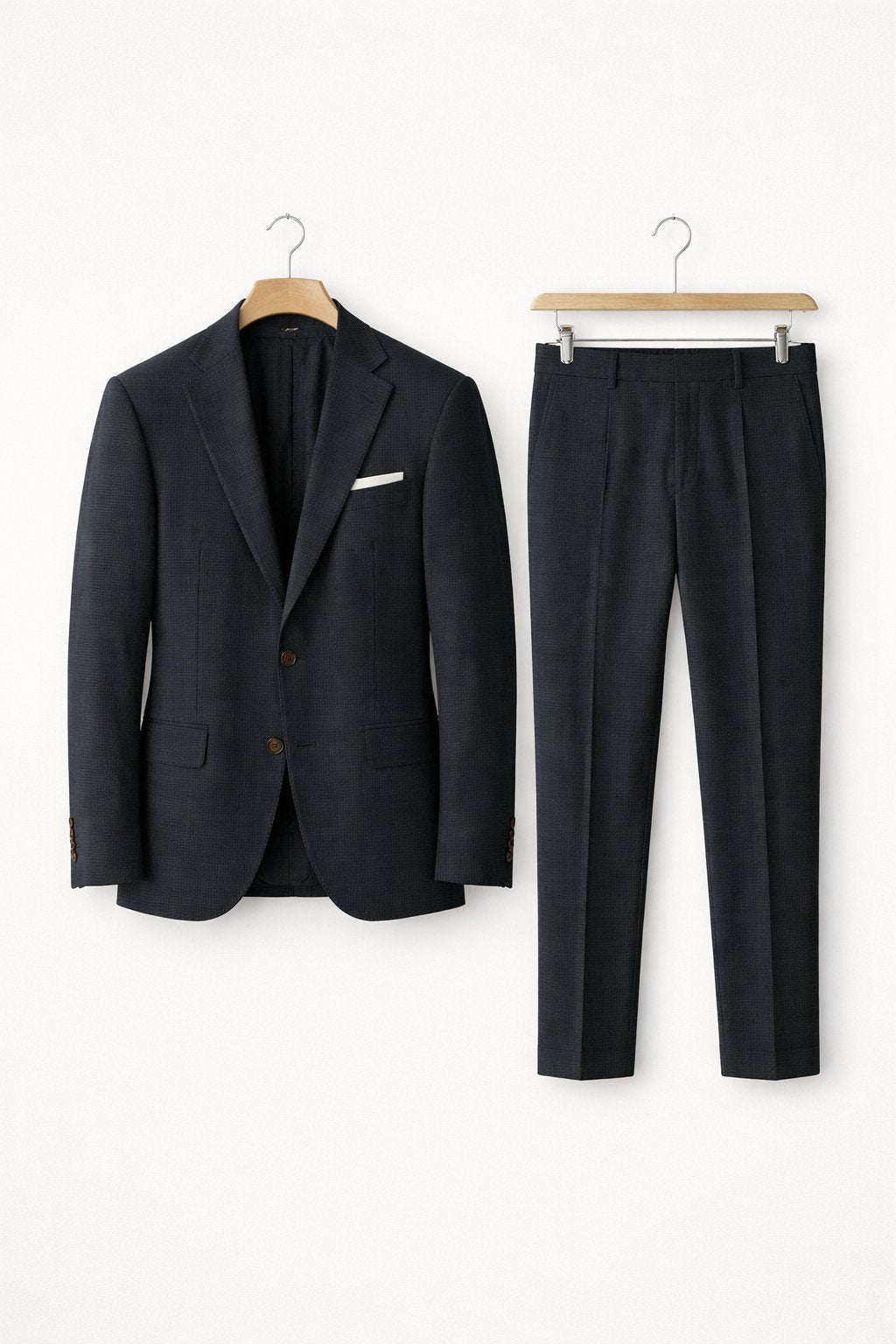 Alfred | Herre Slim-Fit Two-Piece Set Struktureret Businesskjole