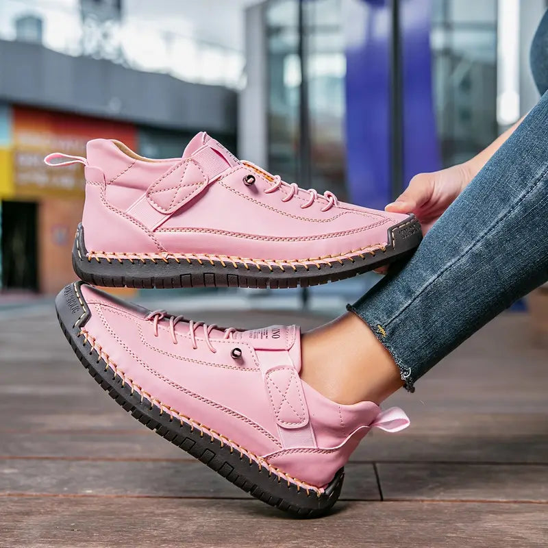 Bertel | Kvinders Ortopædiske Casual Sneakers Med Velcro Lukning