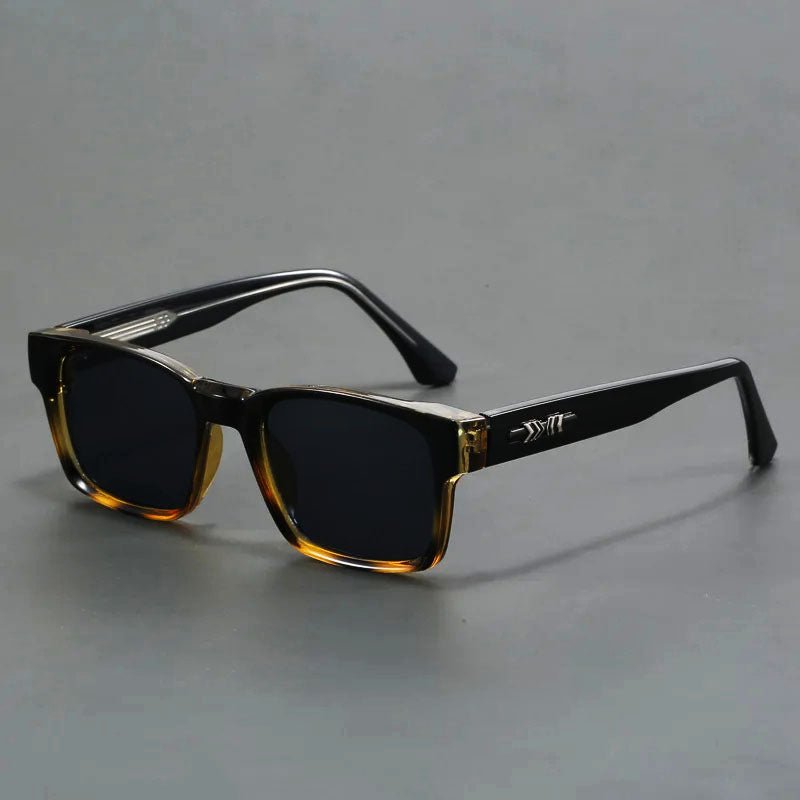 Sebastian | Sunglasses Firkantede Acetat Gradient UV400 Beskyttelse