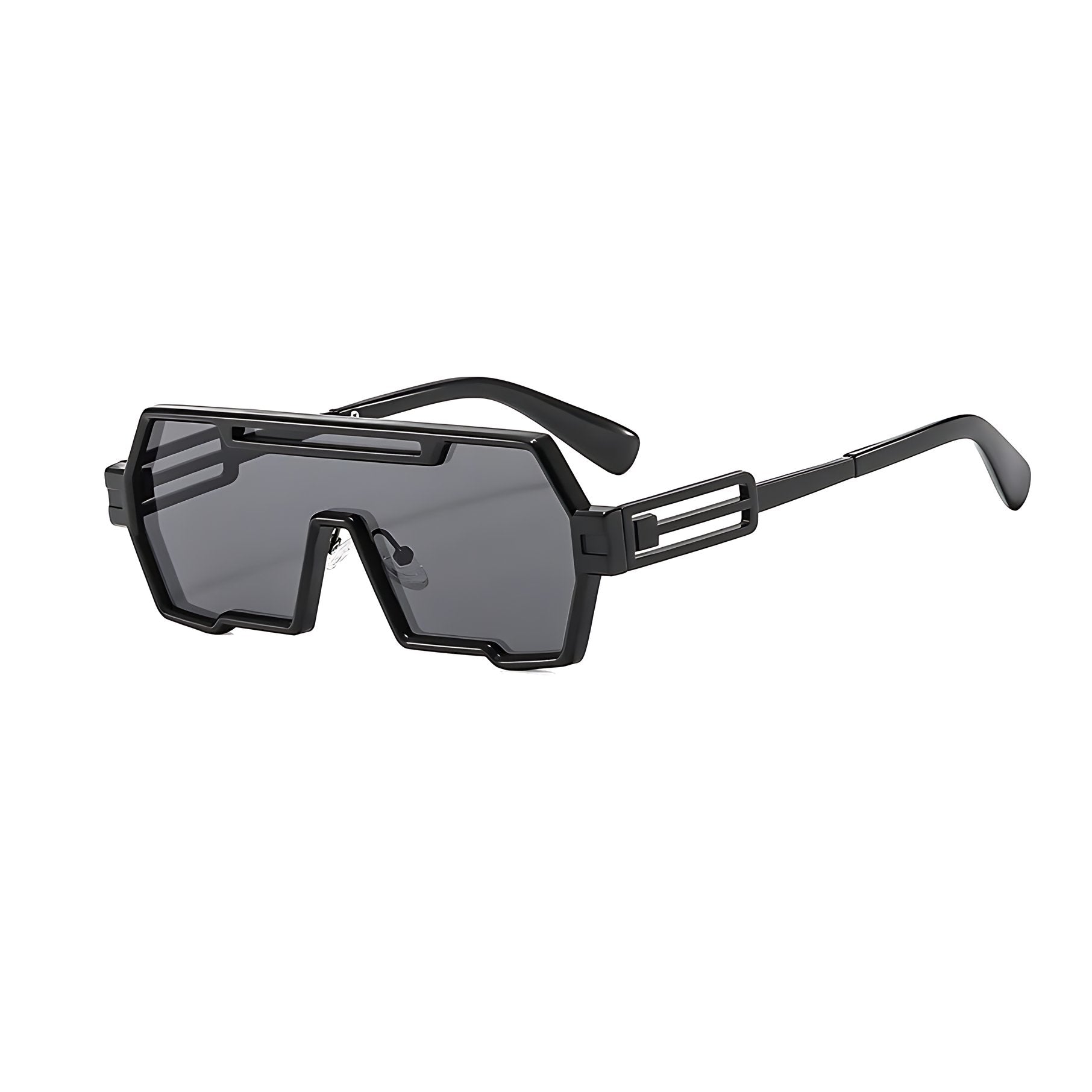 Oscar | Sunglasses Steampunk Metal Firkantede UV Beskyttelse