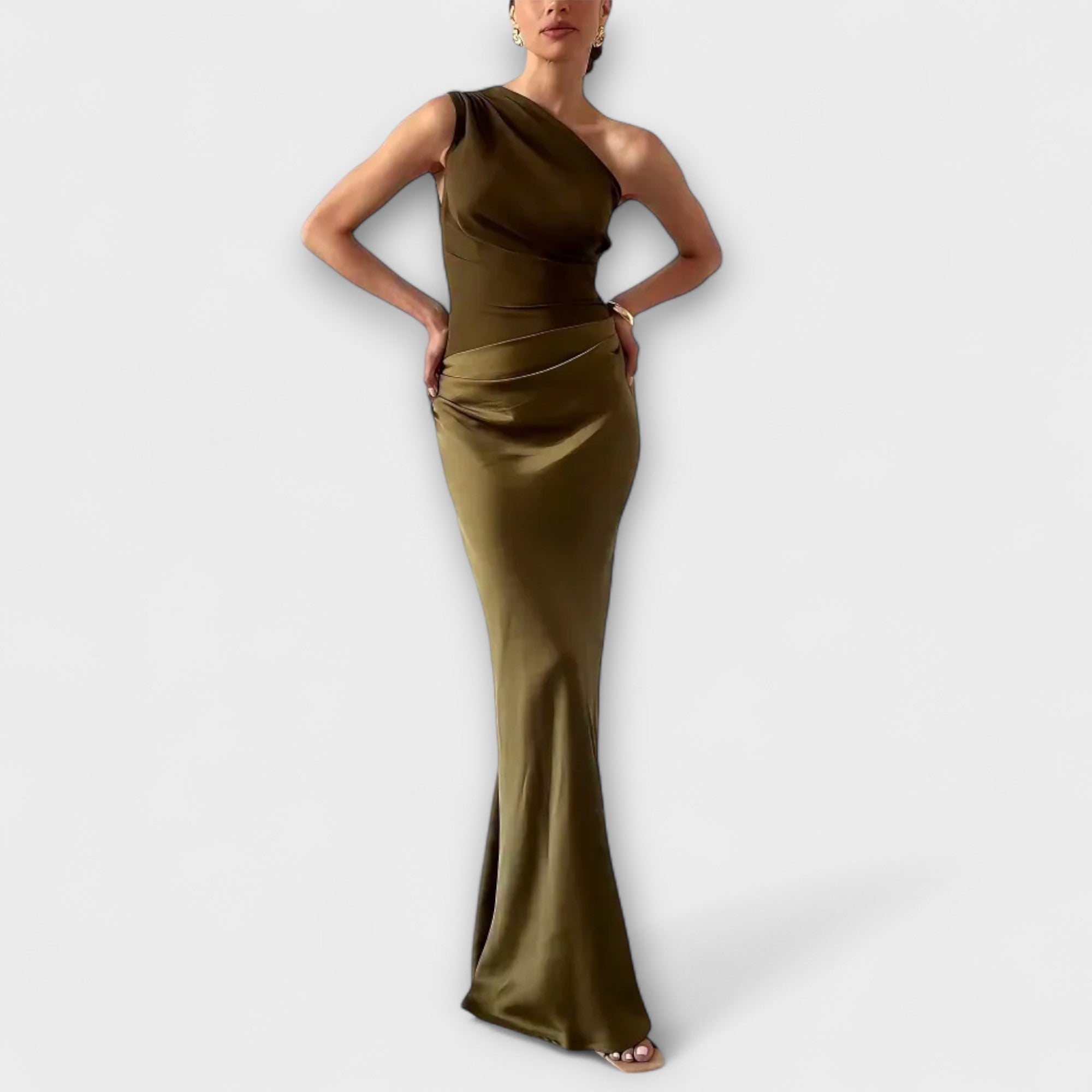 Karina | Elegant Og Stilfuld Asymmetrisk Kjole