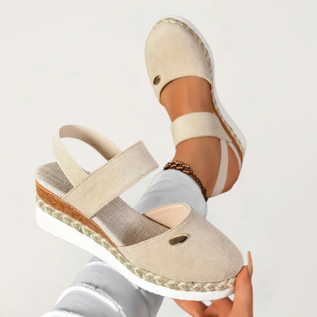 Cornelia | Dame Casual Komfort Espadrille Sandaler