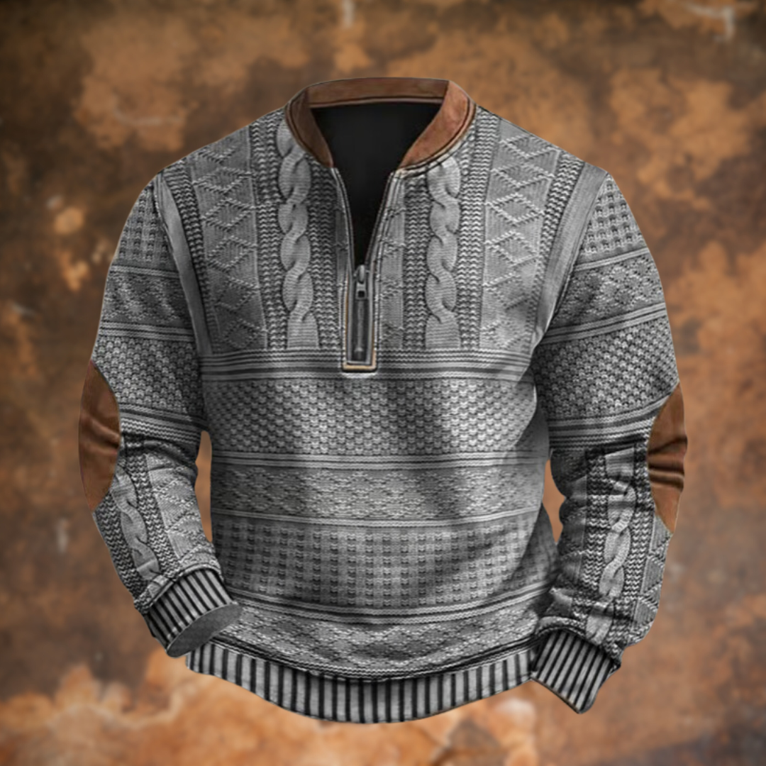 Martin ™ | Strikket half-zip trøje
