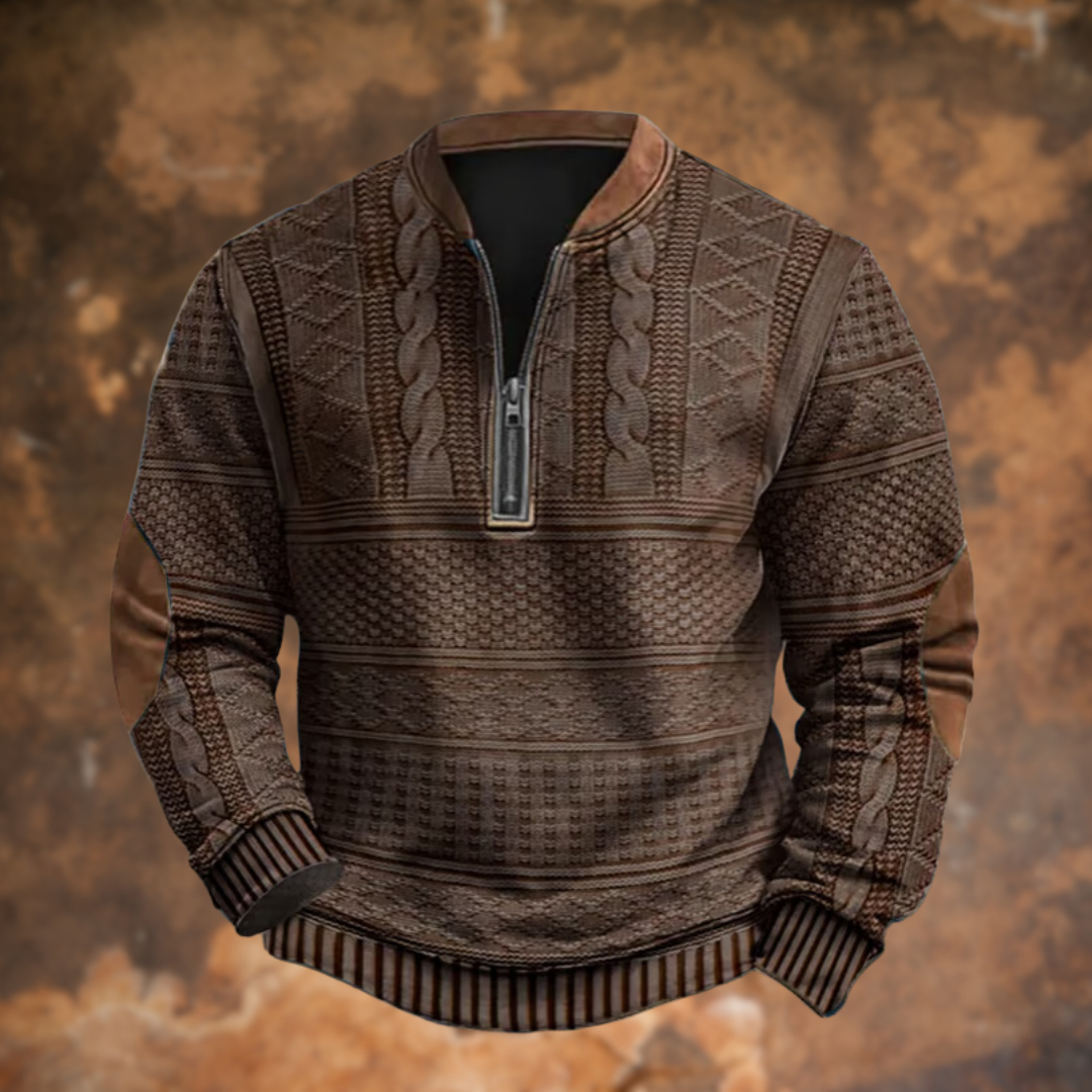 Martin ™ | Strikket half-zip trøje