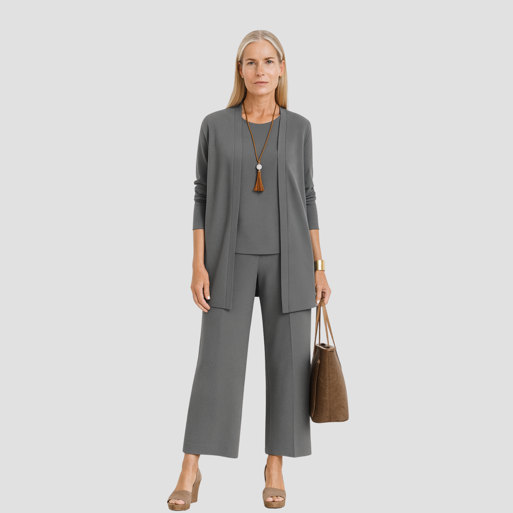 Kirsten | Dame Minimal Tre Delt Lounge Sæt