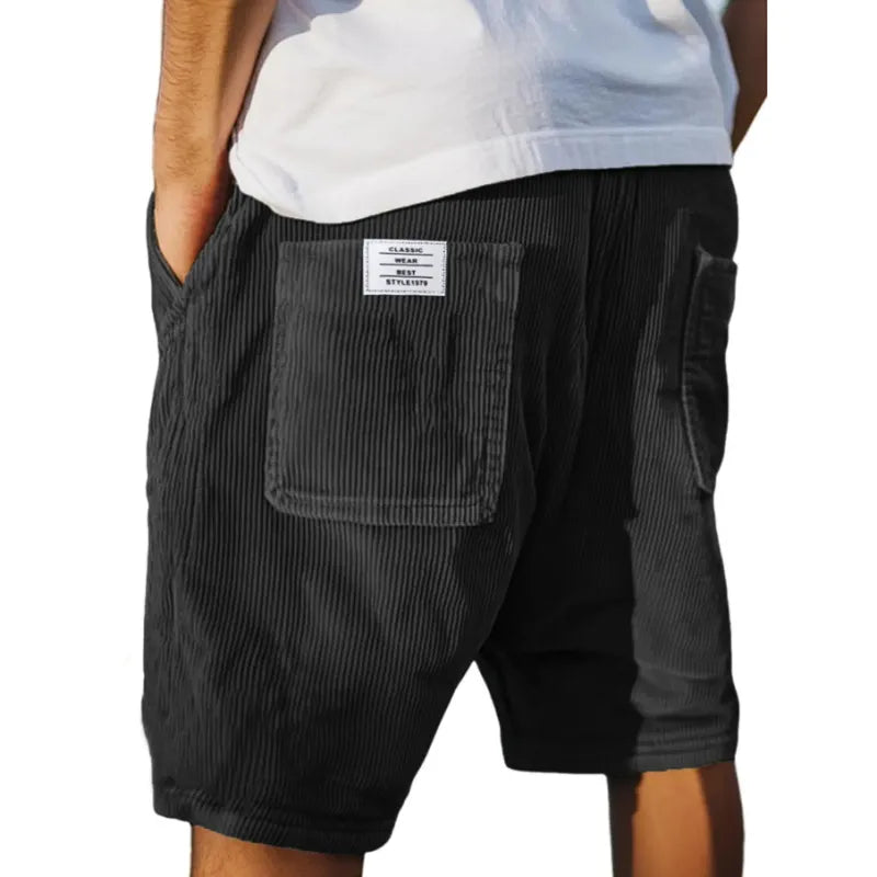 Michael ™ | Ribbede fritidsshorts