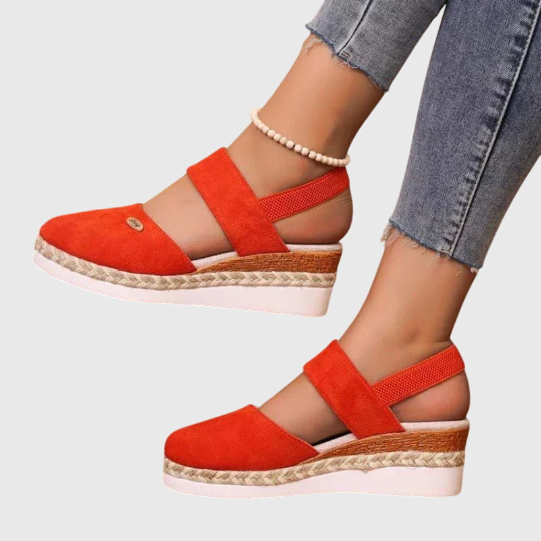 Cornelia | Dame Casual Komfort Espadrille Sandaler
