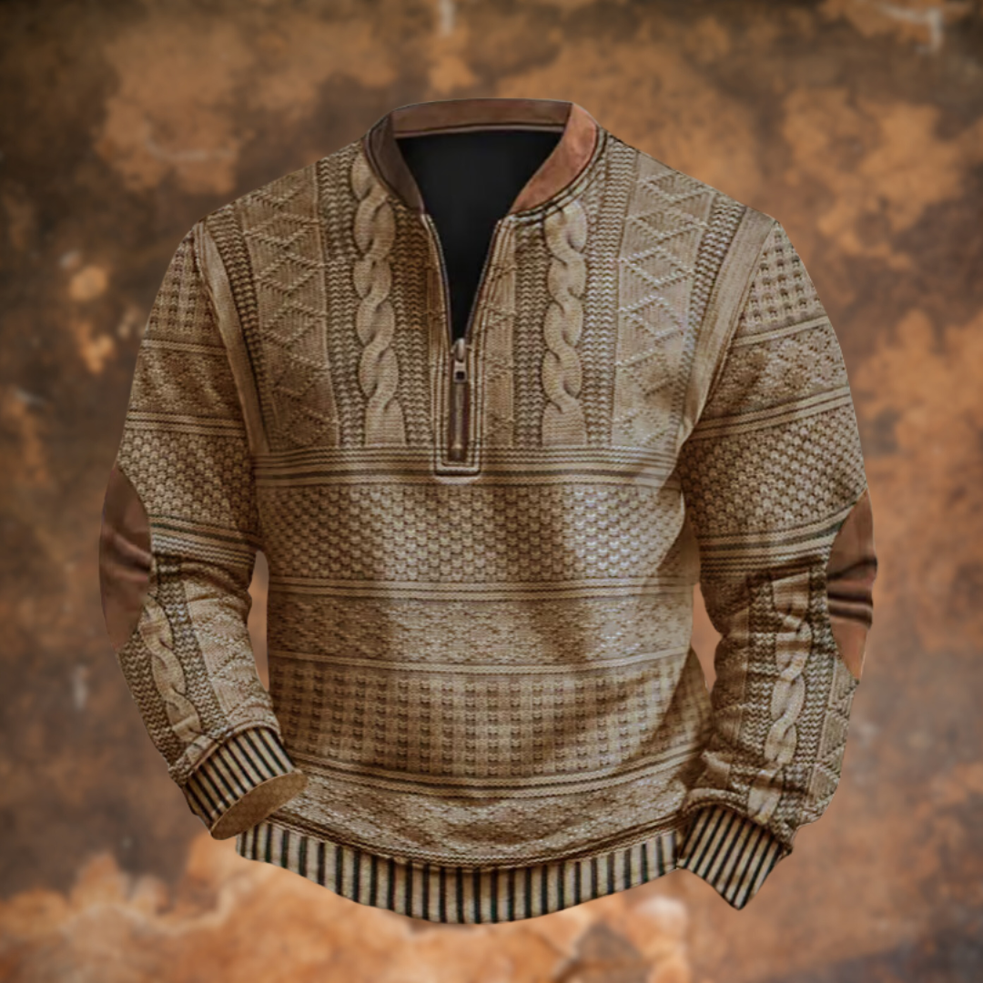 Martin ™ | Strikket half-zip trøje