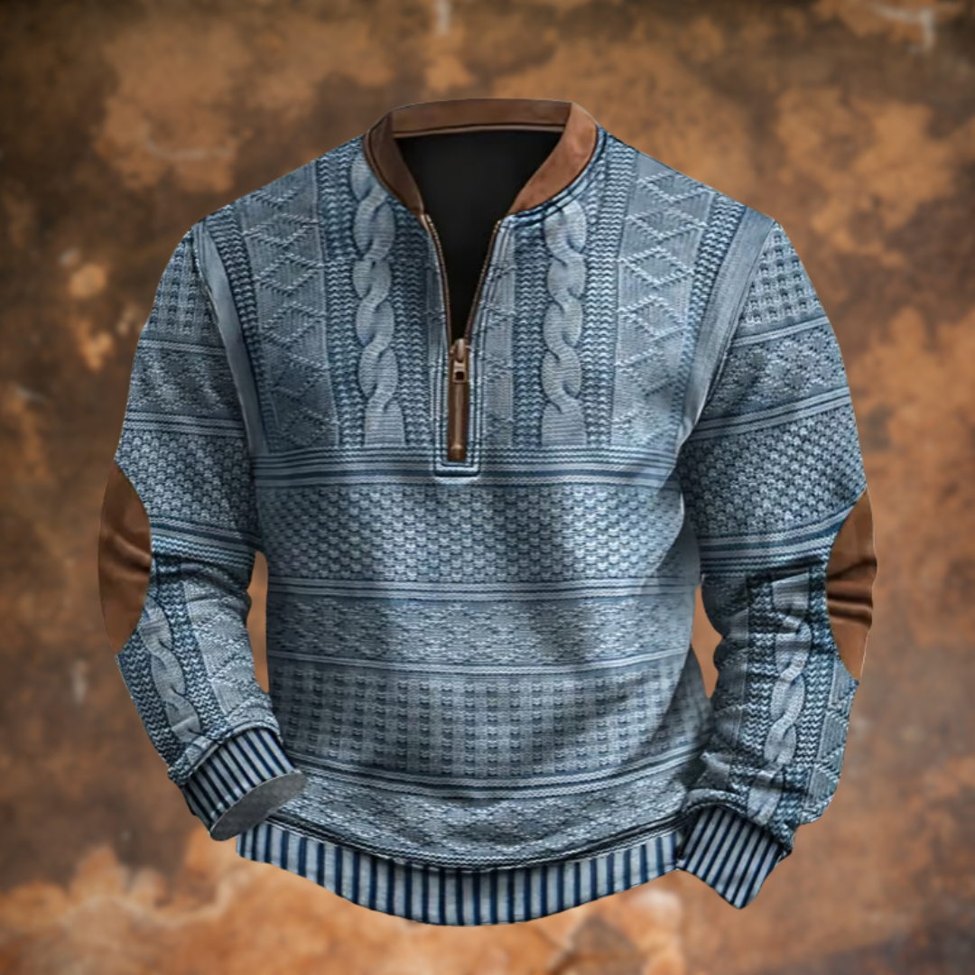 Martin ™ | Strikket half-zip trøje
