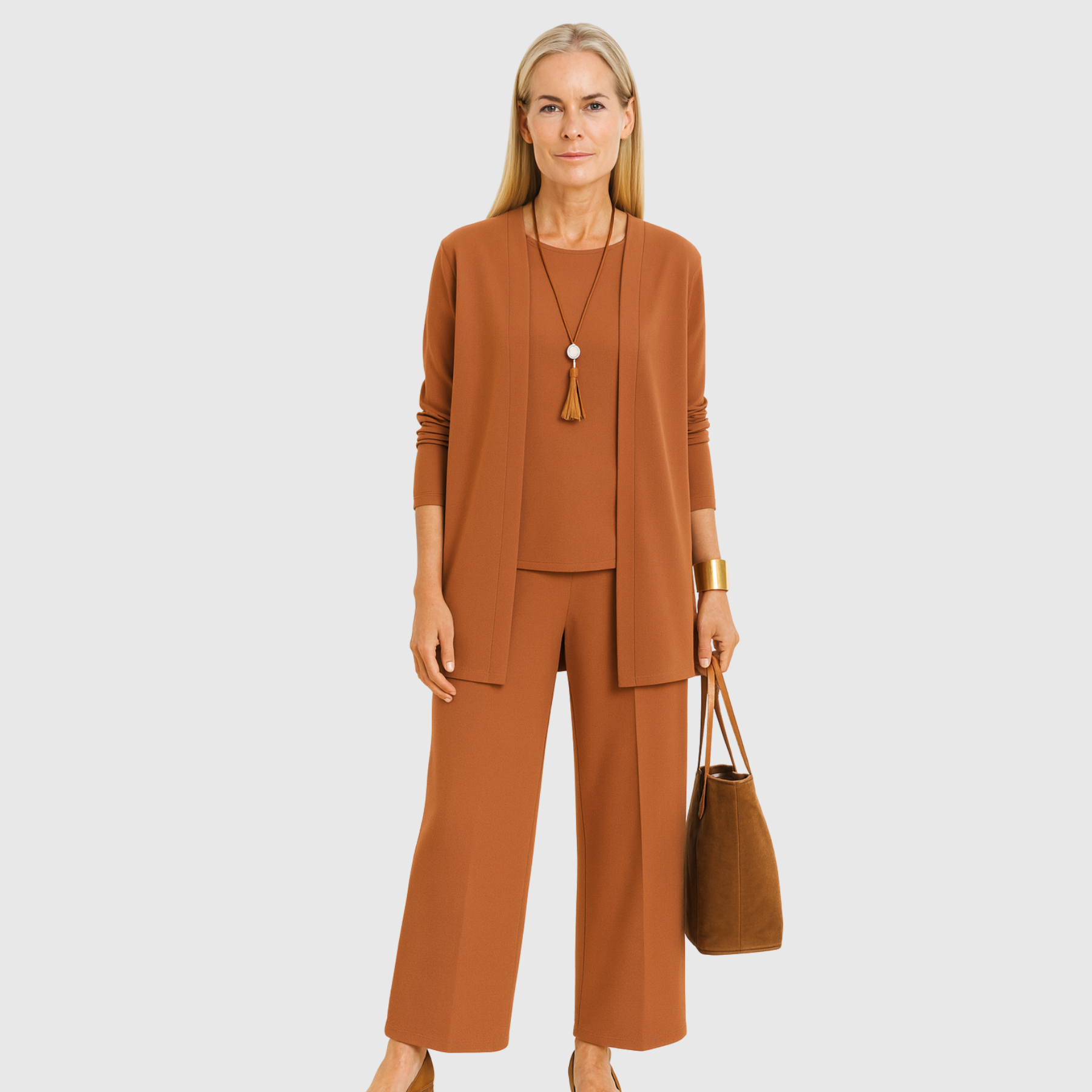 Kirsten | Dame Minimal Tre Delt Lounge Sæt