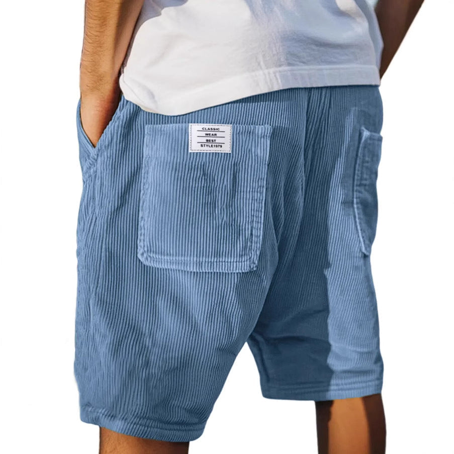 Michael ™ | Ribbede fritidsshorts