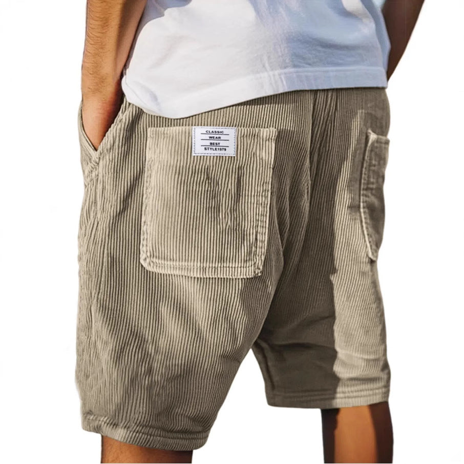Michael ™ | Ribbede fritidsshorts