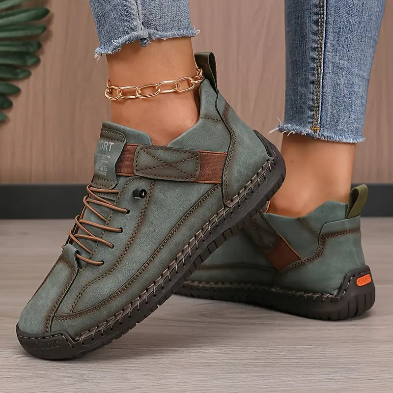 Bertel | Kvinders Ortopædiske Casual Sneakers Med Velcro Lukning