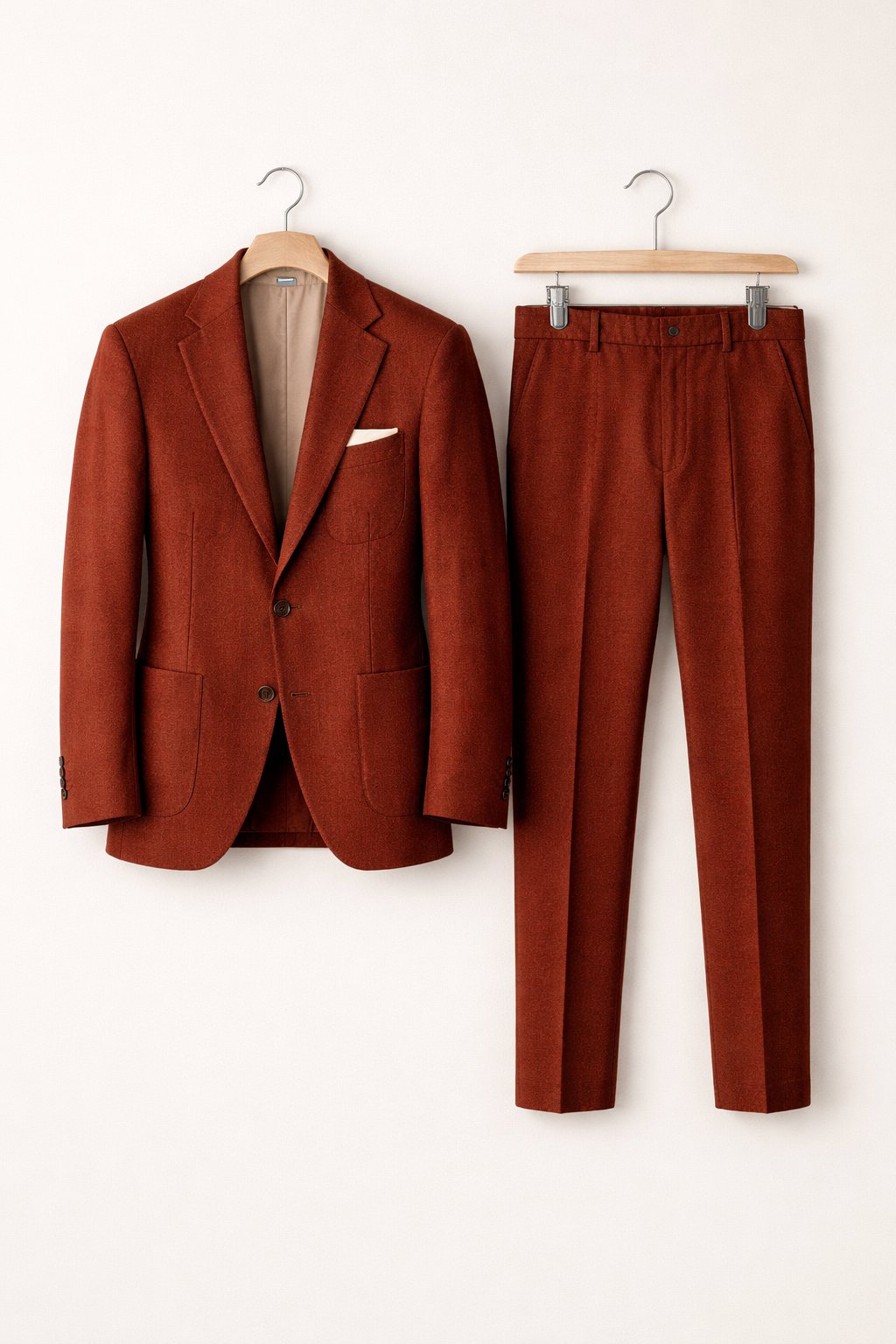 Alfred | Herre Slim-Fit Two-Piece Set Struktureret Businesskjole