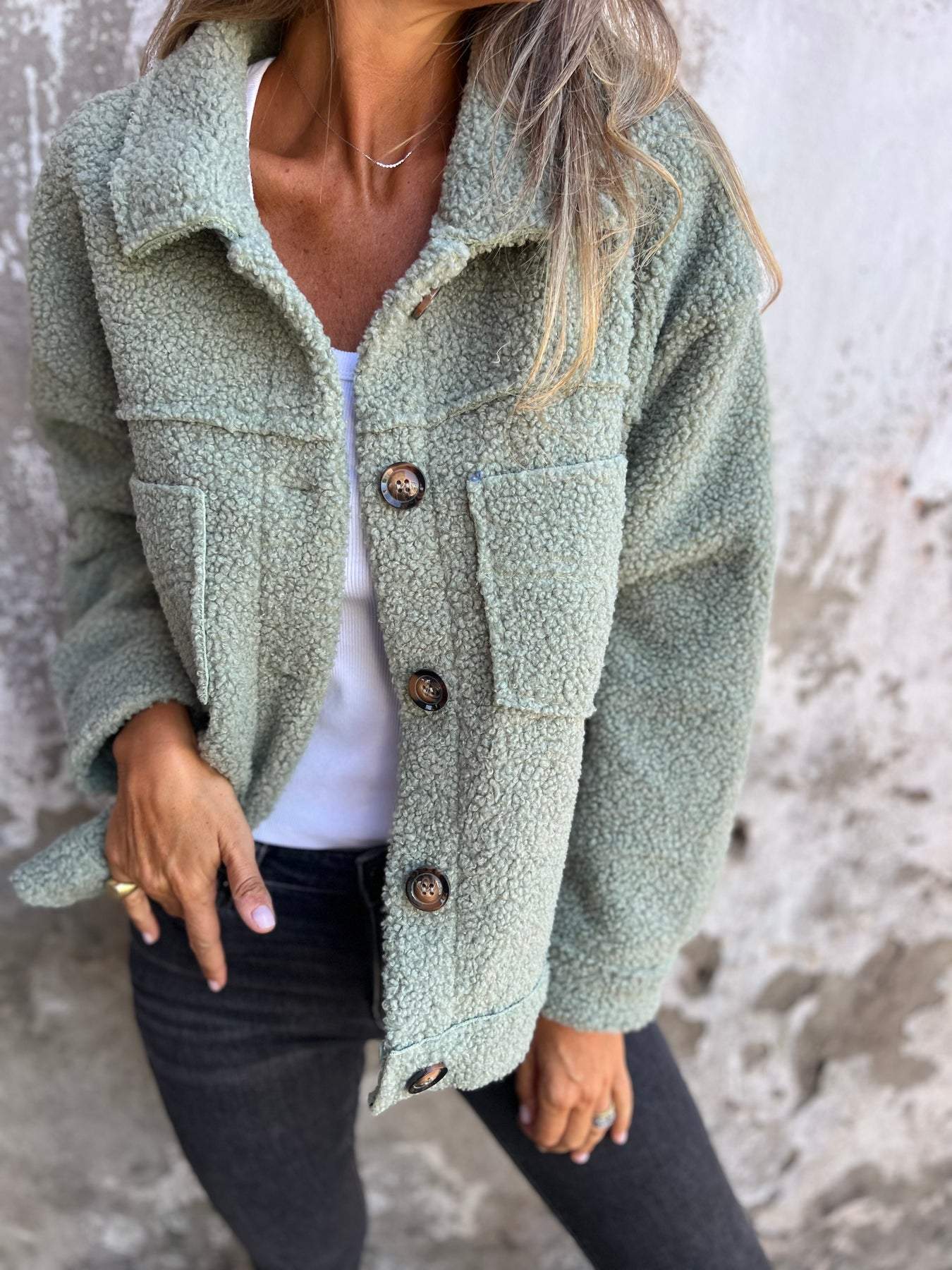 Signe™ | Teddy overgangsjakke