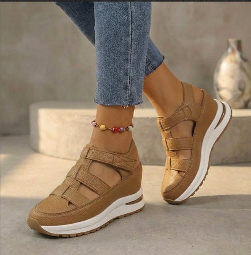 Karla | Orthopediske Loafers Platform Sneaker Sandaler Lukket Tå