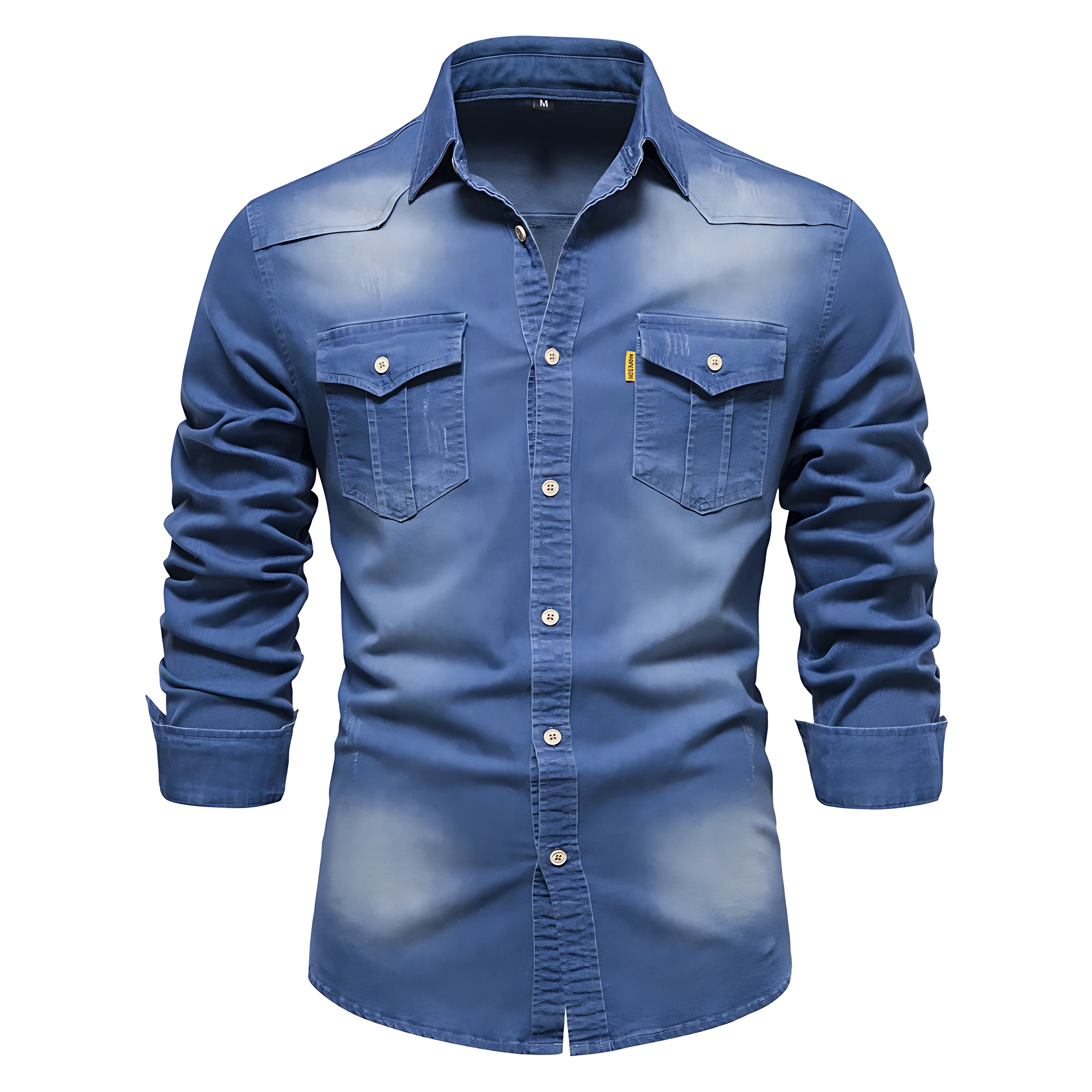 Egon | Stilfuld og Casual Denimskjorte