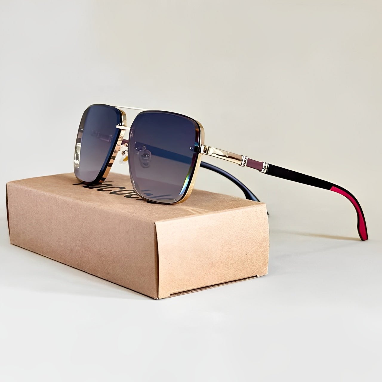 Lucas | Sunglasses Aviator UV400 Beskyttelse Gradient Linser