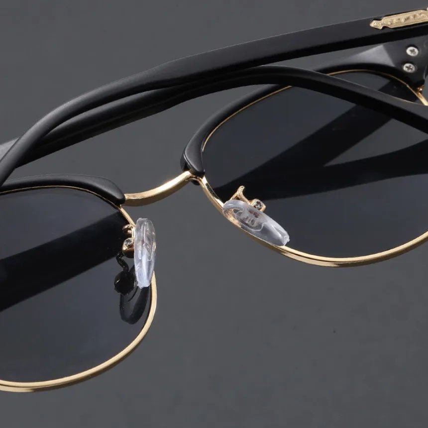 Malthe | Sunglasses Clubmaster Metal Halvramme Vintage Stil