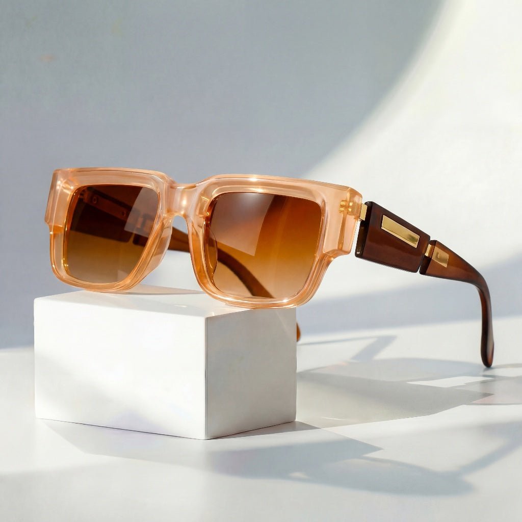 Malthe | Sunglasses Firkantede Rammer UV400 Beskyttelse