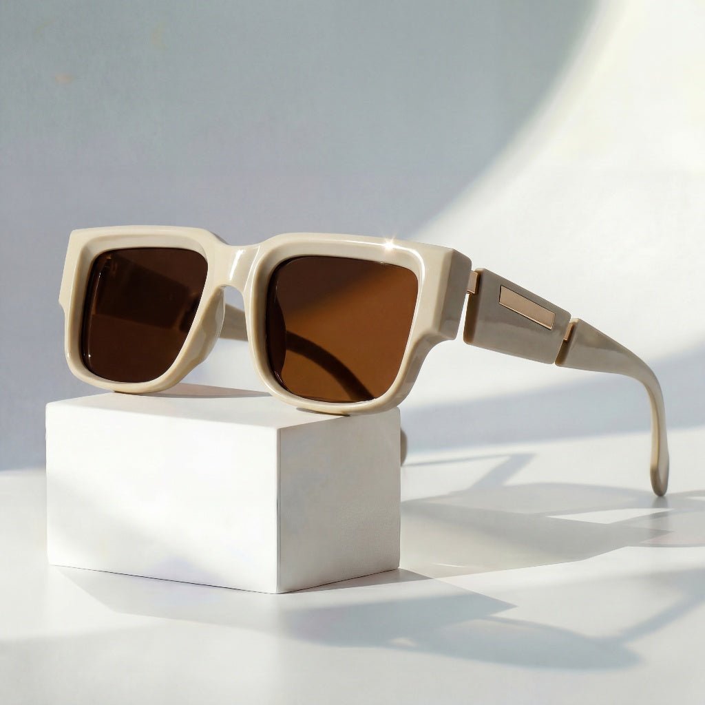 Malthe | Sunglasses Firkantede Rammer UV400 Beskyttelse